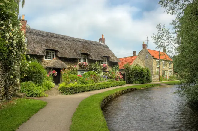 Thornton-le-dale, North Yorkshire (stock image)