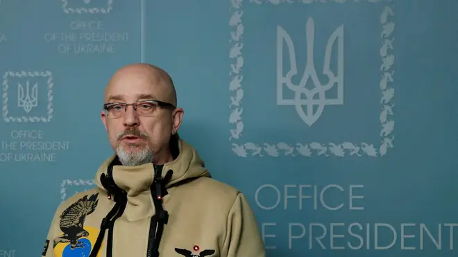 Ukrainian Defence Minister Oleksii Reznikov