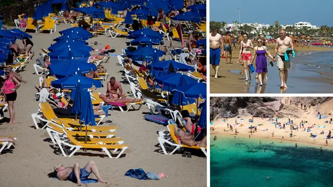 Around 2.5 million tourists visited Lanzarote last year - 17 times its population