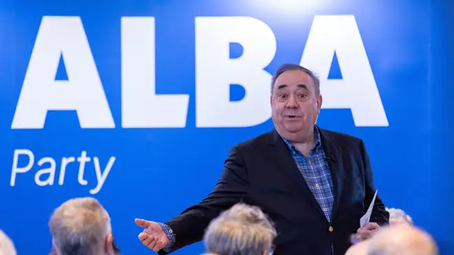 Mr Salmond took aim at his successor's approach on trans issues