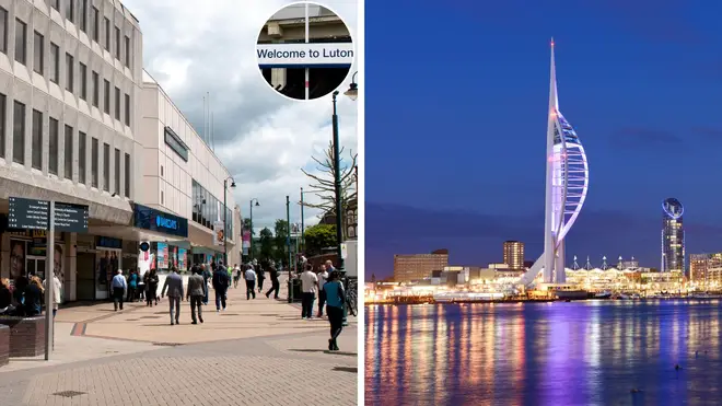 Luton ranked England's worst place to live as over 105,000 people cast votes