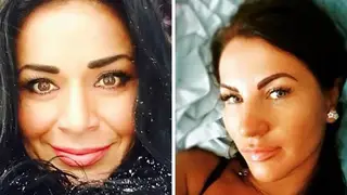 Viktoria Nasyrova, 47 (left), reportedly took a poisoned cheesecake to the home of Olga Tsvyk (right) in Queens and tried to steal her identity.