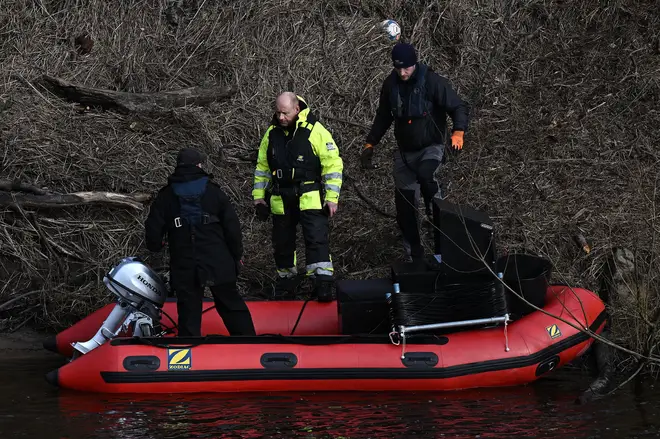 Diving specialist Peter Faulding joined the search for Nicola Bulley this week