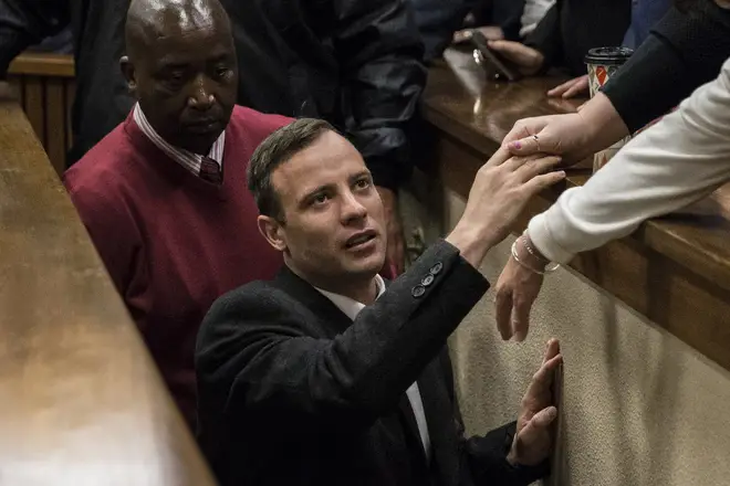 Pistorius, 36, widely known as 'Blade Runner' due to his blade-like carbon fibre prosthetics, was convicted of culpable homicide in 2015 for the murder of then-girlfriend Steenkamp.