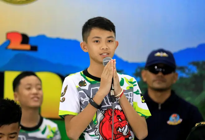 Duangpetch Promthep was part of the Wild Boars football team which entered the Tham Luang cave in June 2018 before becoming trapped
