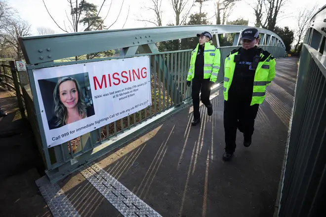 Police search for Nicola Bulley