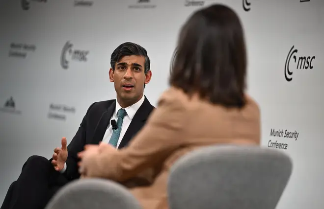 Rish Sunak at the Munich Security Conference