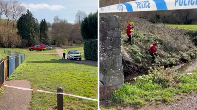 A woman, 74, who died in a park in Exeter was the victim of a knife attack, police have said.
