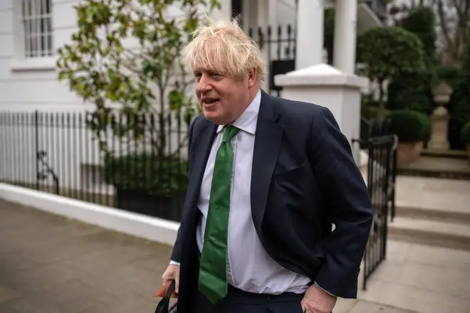 Boris Johnson said it would be a mistake to drop the current Northern Ireland protocol