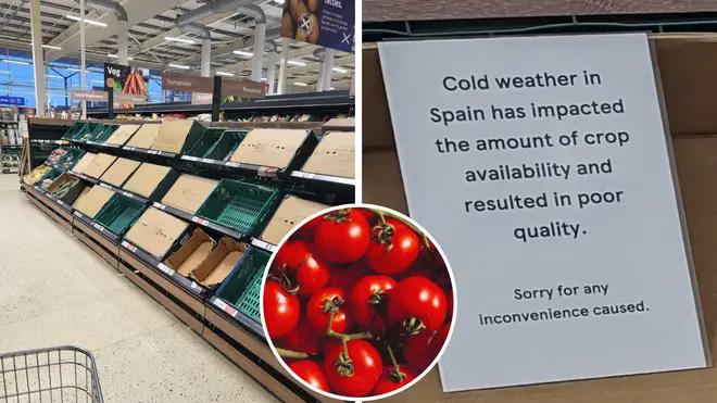 Cold weather is Spain has affected crop availability, Tesco has said