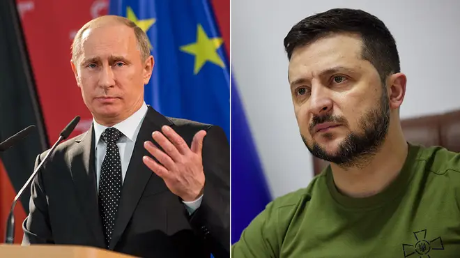 Putin and Zelenskyy