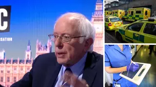Bernie Sanders has warned the UK not to pursue a US-style healthcare model