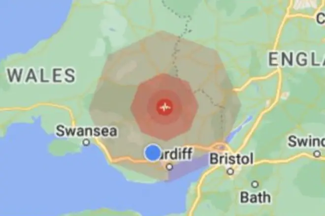 A small earthquake was recorded in South Wales just before midnight, as shocked locals described houses and walls in the area shaking.
