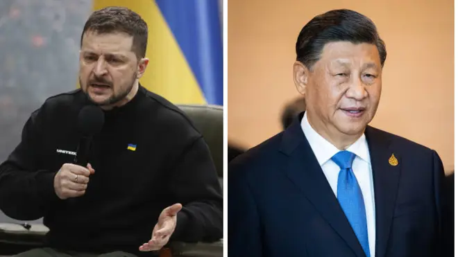 Ukrainian President Volodymyr Zelensky said he plans to meet with Chinese counterpart Xi Jinping to discuss Beijing’s calls for peace talks to end the war in Ukraine.