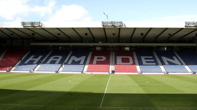 Glasgow's Hampden Park hosted the Scottish League Cup final