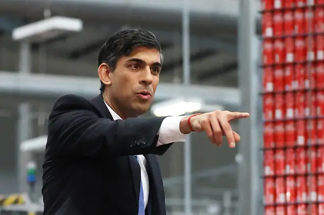 Rishi Sunak during a Q&A with business leaders on Tuesday in Belfast