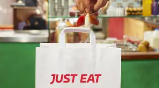 Just Eat bag