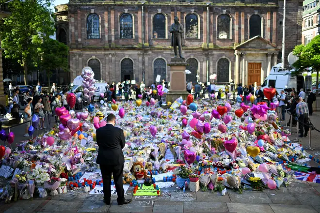 Tributes laid after the attack