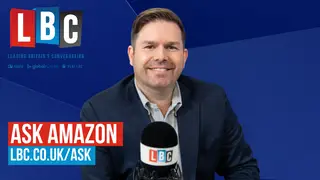 Dean Dunham asks Amazon what LBC listeners want to know