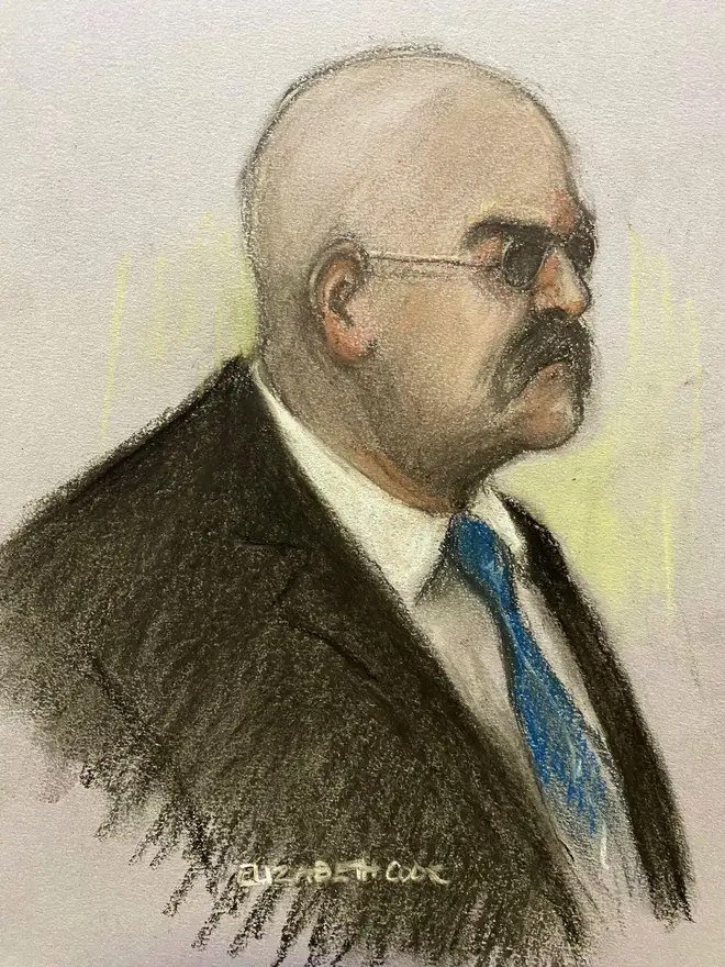 Charles Bronson appeared before a parole panel today