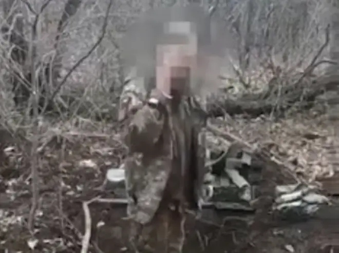 The man seen being gunned down by Russian troops in the harrowing footage has been hailed a martyr