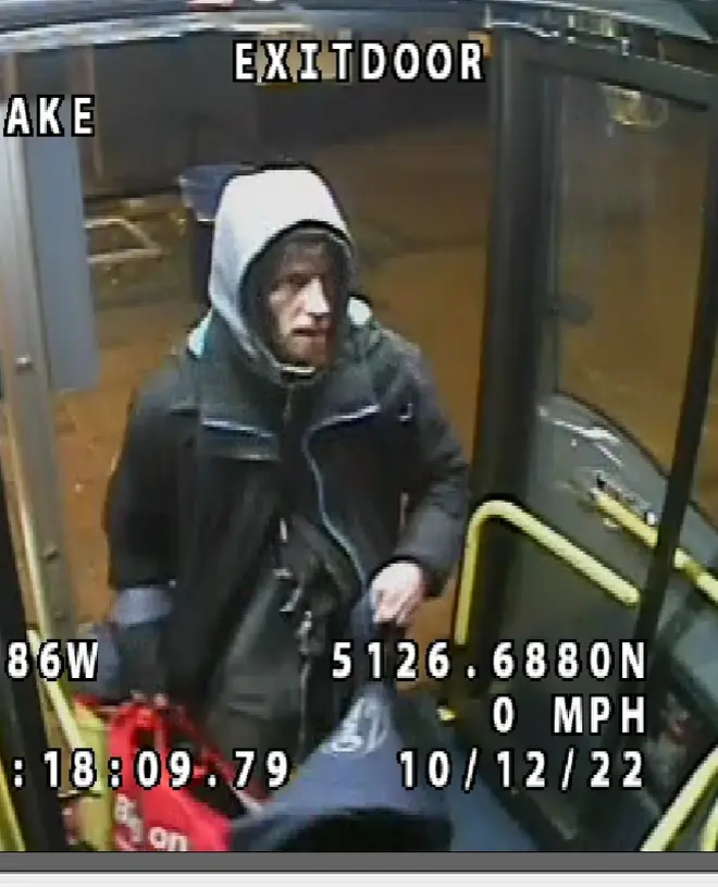 Police want to trace this man after the attack in December