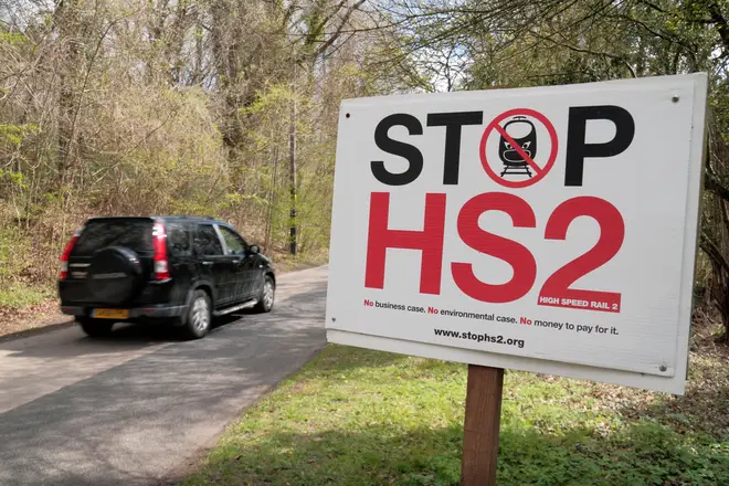 Protests against HS2