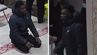 The man the police want to speak to in connection with the incident