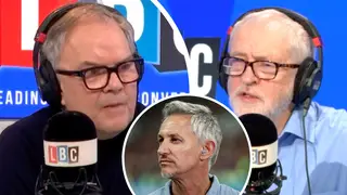 Jeremy Corbyn defends Gary Lineker but says focus has shifted from 'disgraceful' migrant policy