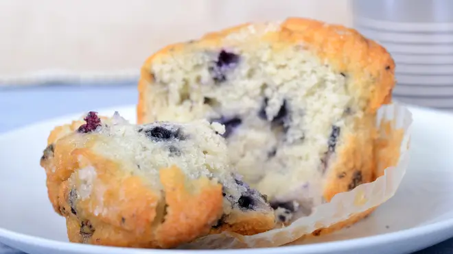 Blueberry muffins represent stereotypes of masculinity