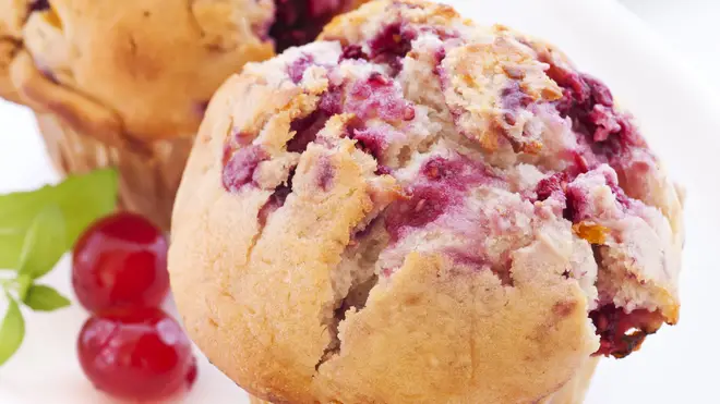 Raspberry muffins represent stereotypes of femininity