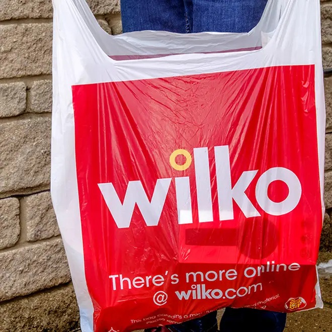 Wilko carrier bag