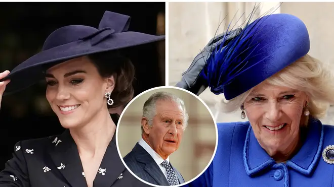 Windswept Kate and Camilla attended the Commonwealth Day service at the Westminster Abbey