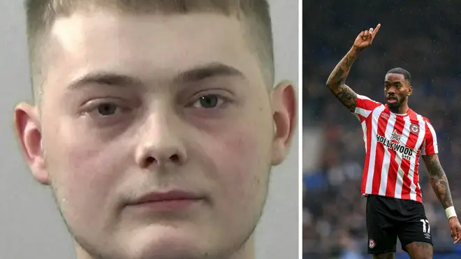 Antonio Neill, 24, sent a racist message to Brentford striker Ivan Toney