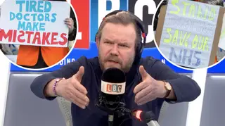 'Why?!': James O'Brien doesn't understand the lack of coverage on the junior doctors' strikes