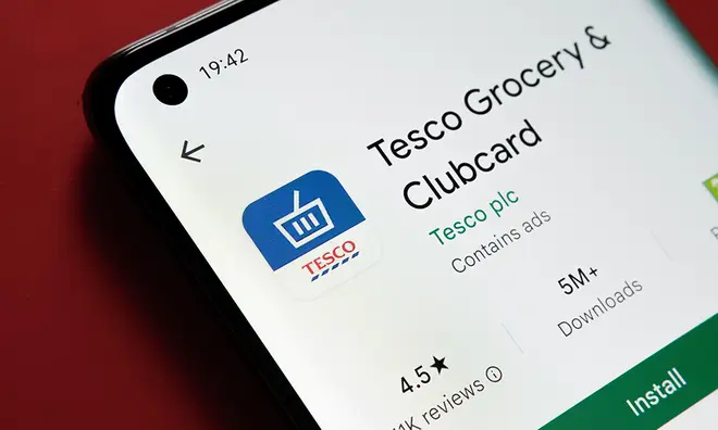 Tesco's new Grocery & Clubcard app