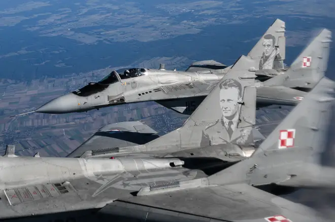 Poland is to send Ukraine four MiG-29 fighter jets in the coming days