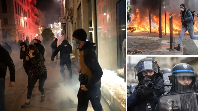 Riots have erupted in cities across France