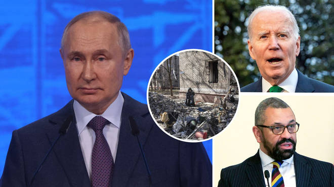 US and UK welcome arrest warrant issued for Russian President Vladimir Putin over... - LBC