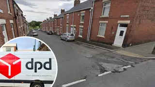 A DPD driver was found dead next to his van in Horden, County Durham, yesterday.