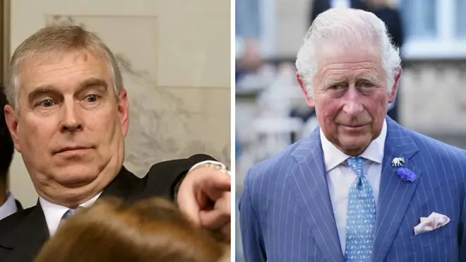 Prince Andrew is attending a royal party in Windsor
