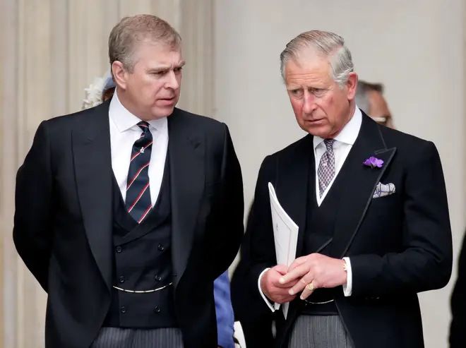Prince Andrew and Charles will be at the event together