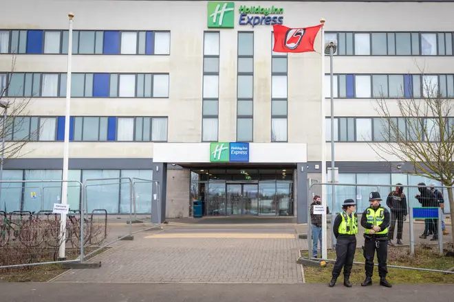 Holiday Inn hotel in Rotherham housing refugees