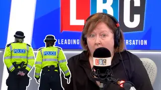 Emotional caller reveals her shocking experience with female Met officers