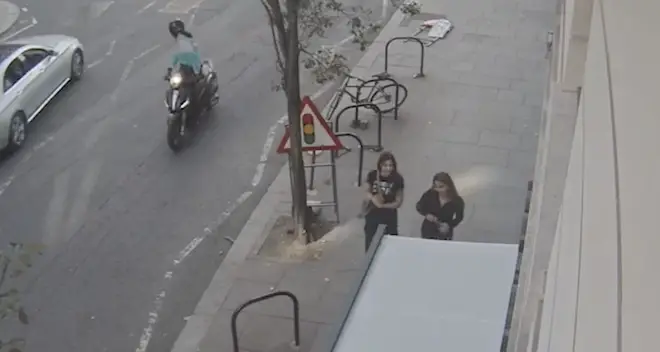 The two moped drivers had been scouring Mayfair for targets