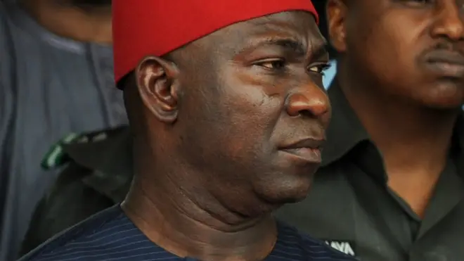 Senator Ike Ekweremadu was found guilty today at the Old Bailey