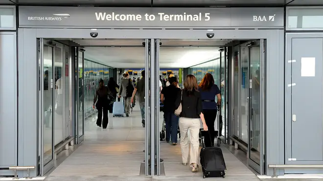 Heathrow's Terminal 5 entrance