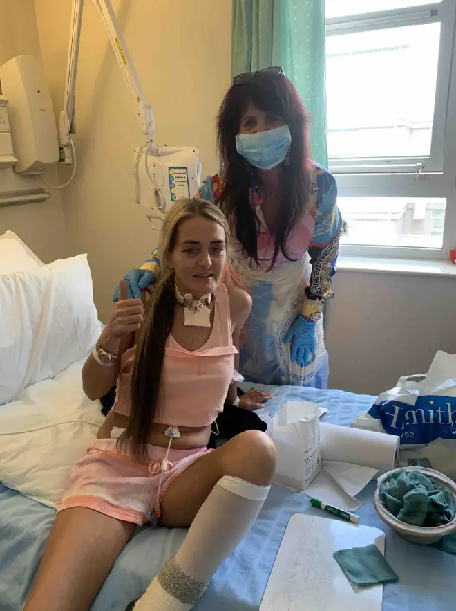 Fiona had documented her fight with cancer and life with a tracheostomy tube on TikTok, where she had built a following in the tens of thousands.