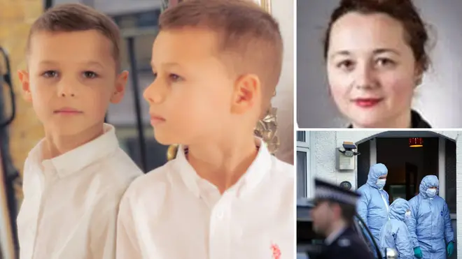 Maximus and Alexander were found strangled at home, while their mother was found hanged