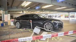 Germany car hits pedestrians